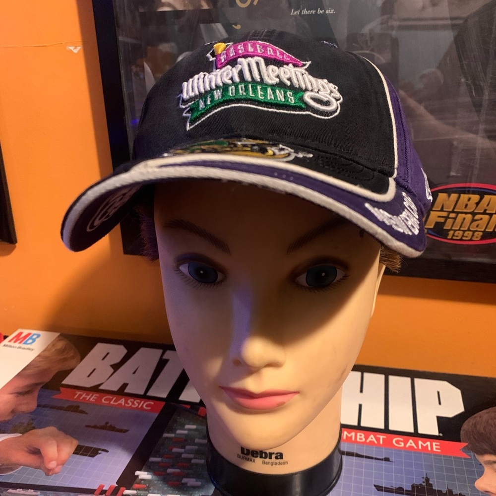 Vintage 2003 MLB Baseball Winter Meetings New Orleans Adjustable New Era Hat